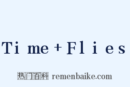 Time+Flies是什么意思的图片